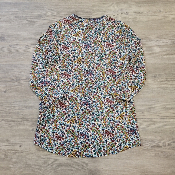 Philosophy V Neck Floral Print Blouse Size XS - Picture 11 of 11